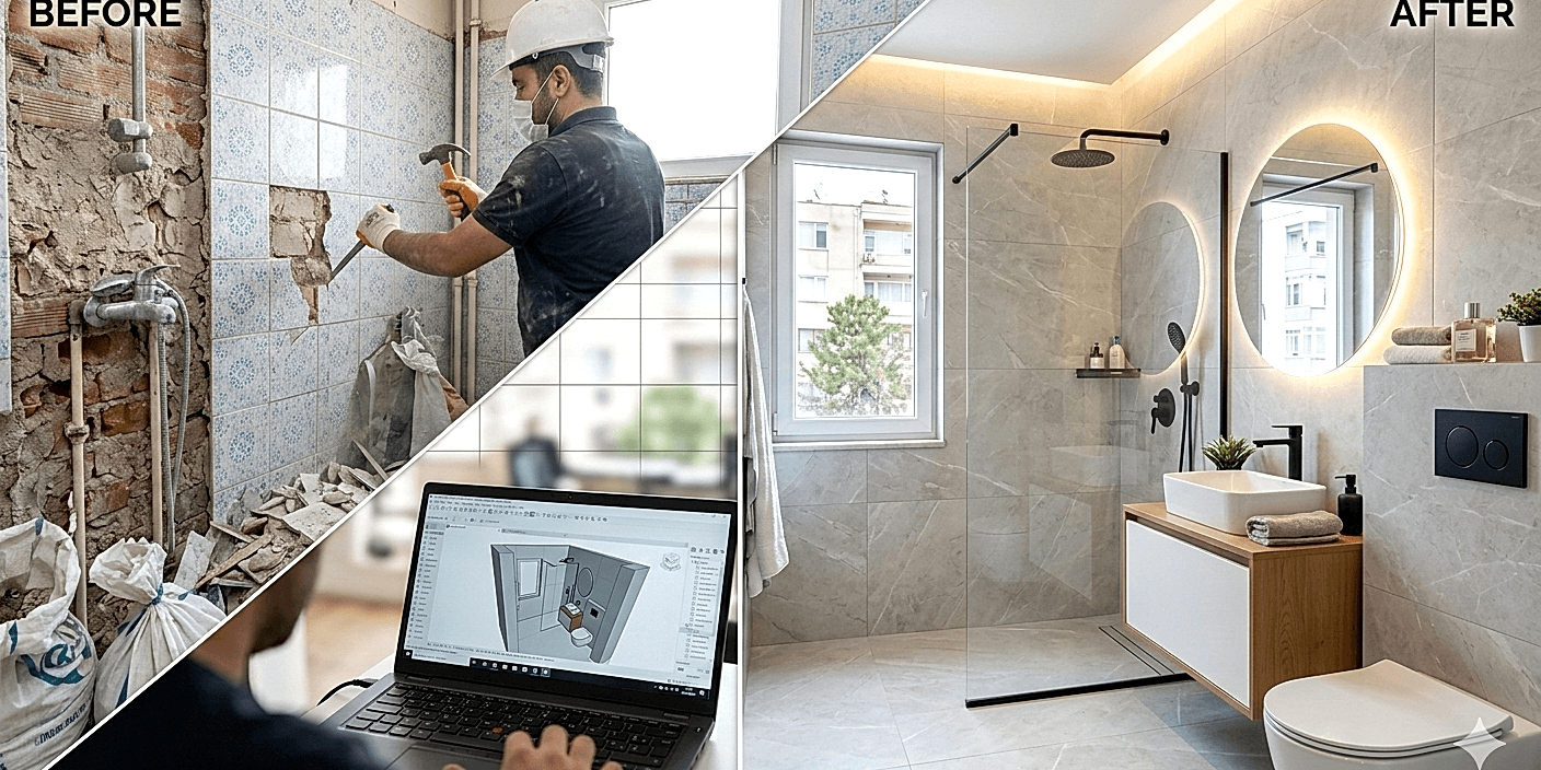 Bornova Dekorasyon – Banyo Tadilatı – Banyo Yenilemesi Bornova Dekorasyon - Banyo Tadilatı - Banyo Yenilemesi